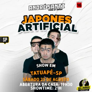 André Santi SP 23.Ago 19h30