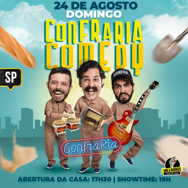 Confraria Comedy ABC 24.ago 17h30