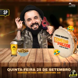 Dinho Machado SP 25.Set 19h30