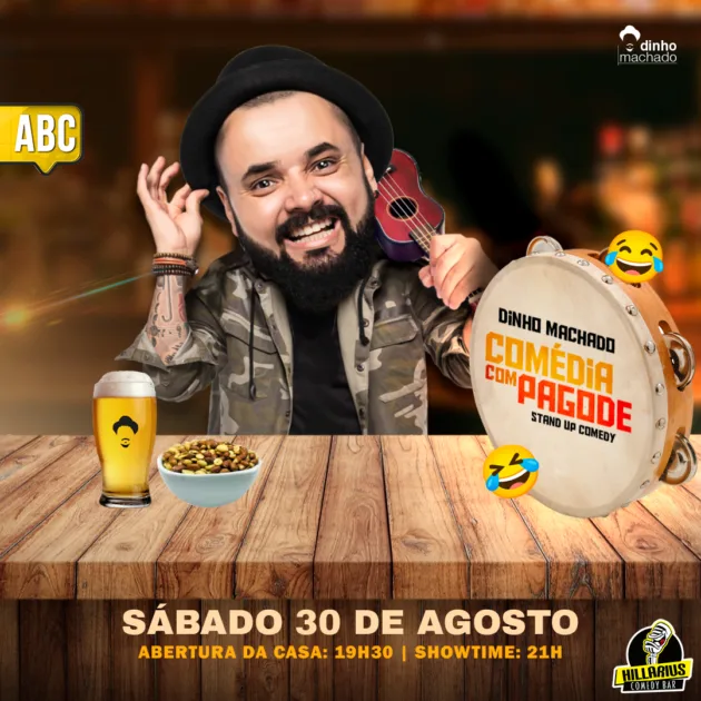Dinho Machado ABC 30.Ago 19h30