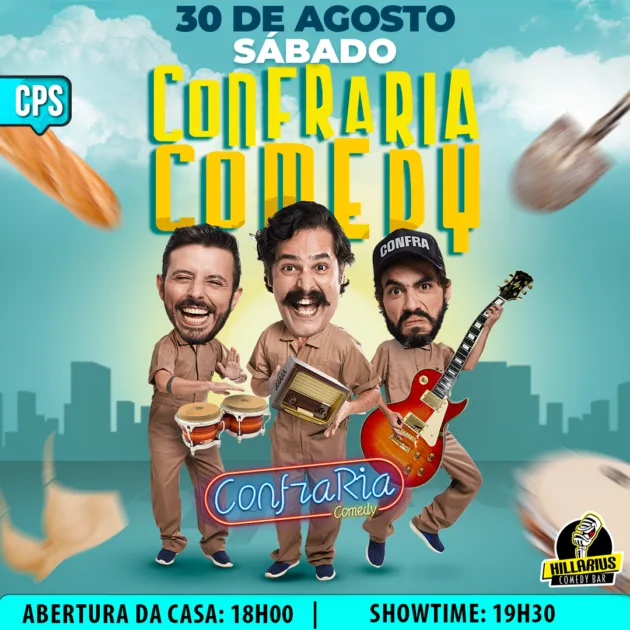 Confraria Comedy Campinas 30.Ago 18h00