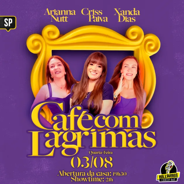 Criss Paiva, Arianna Nutt e Xanda Dias SP 03.Set 19h30