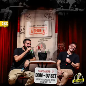 Dihh Lopes e Marcio Donato ABC 07.Set 17h30