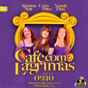 Criss Paiva, Arianna Nutt e Xanda Dias ABC 09.Out 19h30