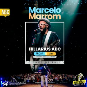 Marcelo Marrom ABC 11.Out 19h30