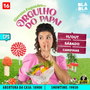 Giovana Fagundes Campinas 11.Out 18h00