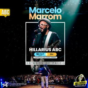 Marcelo Marrom ABC 18.Out 19h30