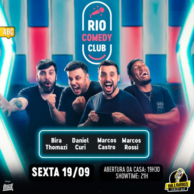 Marcos Castro, Marcos Rossi, Daniel Curio e Bira Thomaz ABC 19.Set 19h30