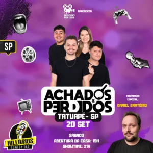 Achados e Perdidos SP 20.Set 19h30
