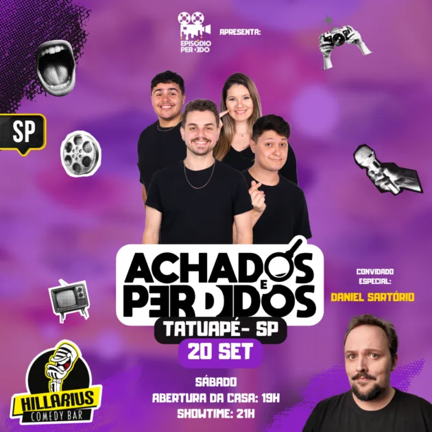 Achados e Perdidos SP 20.Set 19h30