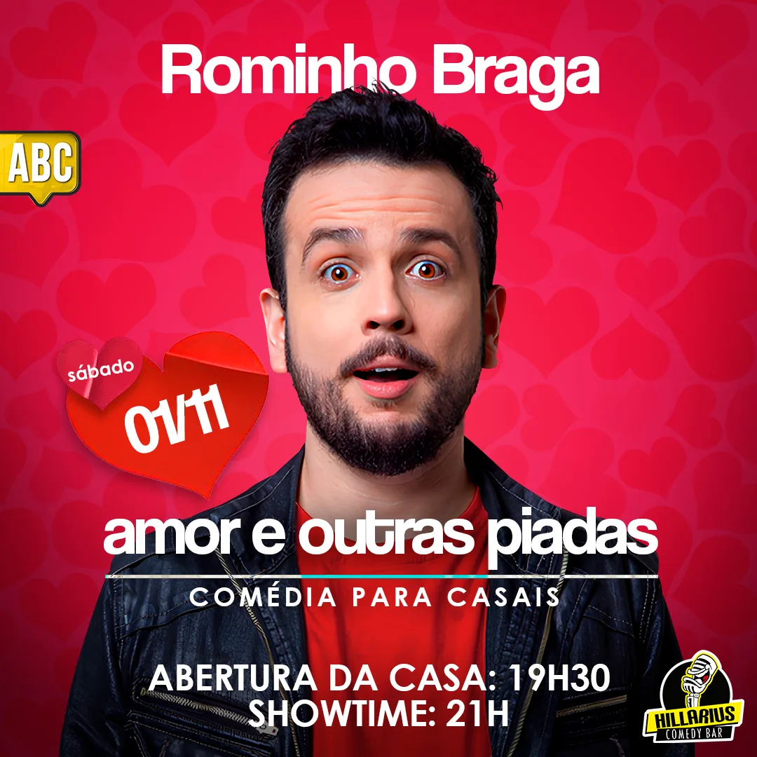 Promocional:: Rominho Braga ABC 01.Nov 19h30