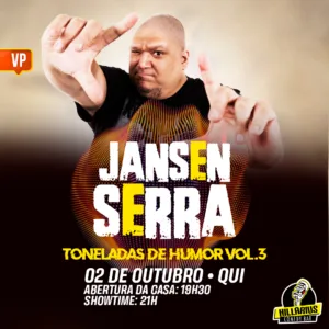 Jansen Serra VP 02.Out 19h30