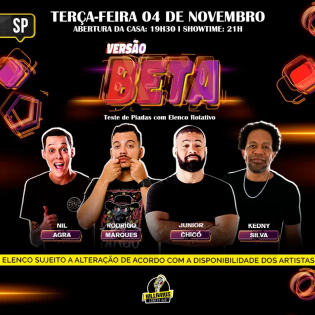 Versão Beta SP 04.Nov 19h30