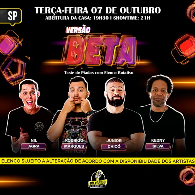 Versão Beta SP 07.Out 19h30
