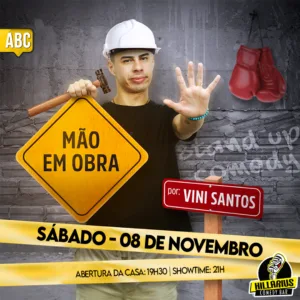 Vini Santos ABC 08.Nov 19h30