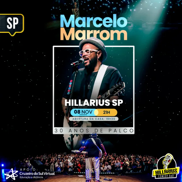 Marcelo Marrom SP 08.Nov 19h30