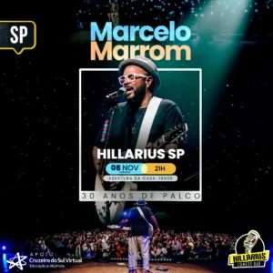 Promocional:: Marcelo Marrom SP 08.Nov 19h30