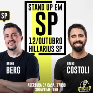 Bruno Costoli e Bruno Berg SP 12.Out 17h30