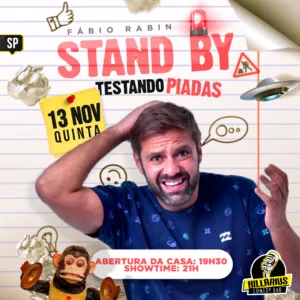 Fabio Rabin SP 13.Nov 19h30