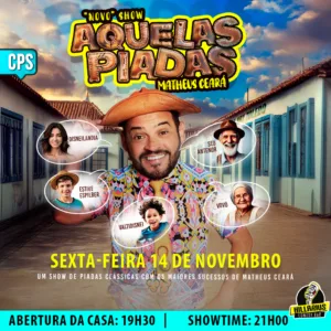 Matheus Ceara Campinas 14.Nov 19h30
