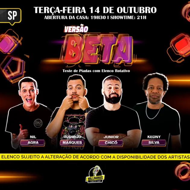 Versão Beta SP 14.Out 19h30