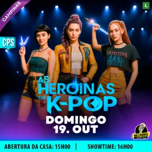 As Heroinas do KPop Campinas 19.Out 15h00