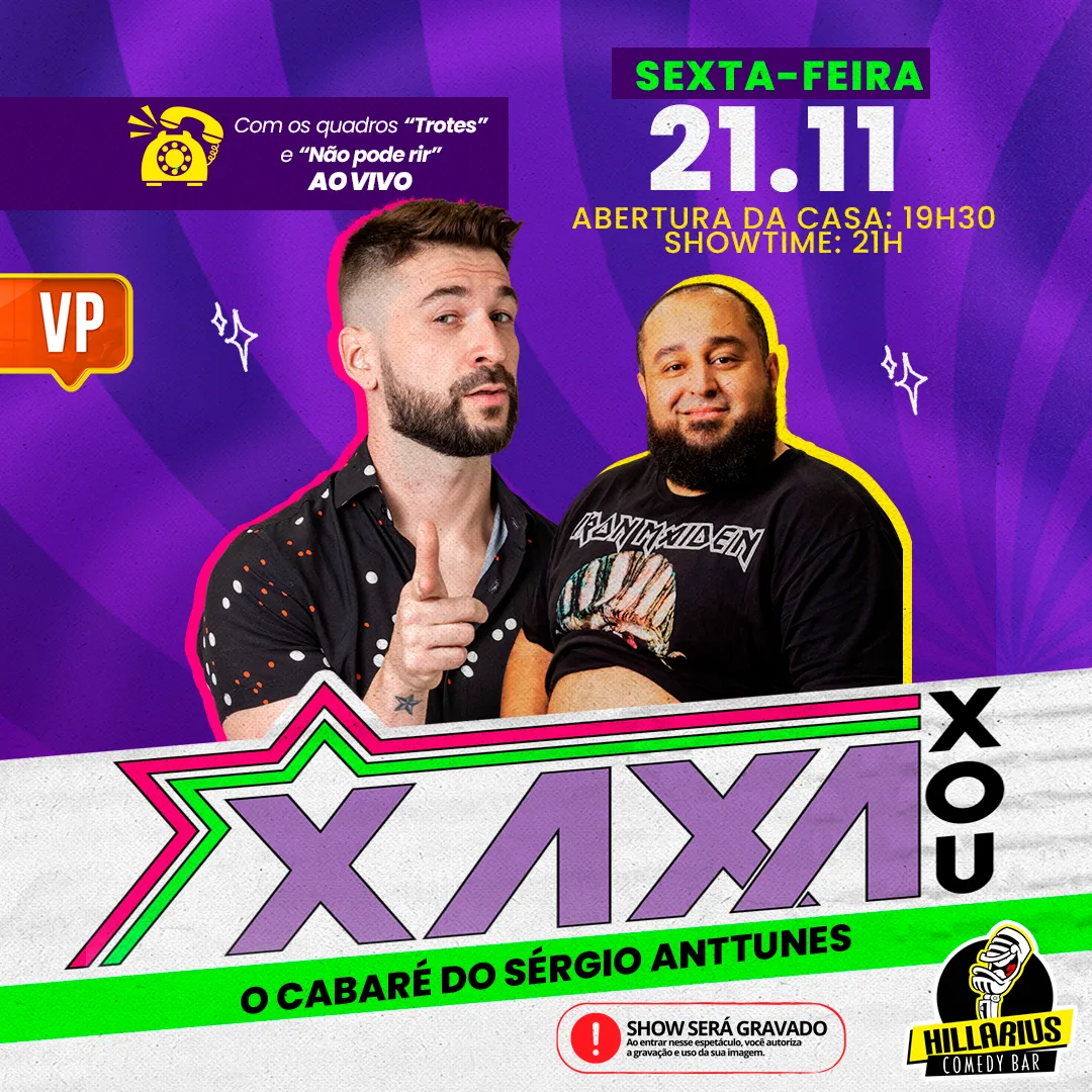 Xaxa Xou VP 21.Nov 19h30