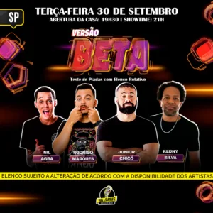 Combo Promocional:: Versão Beta SP 30.Set 19h30