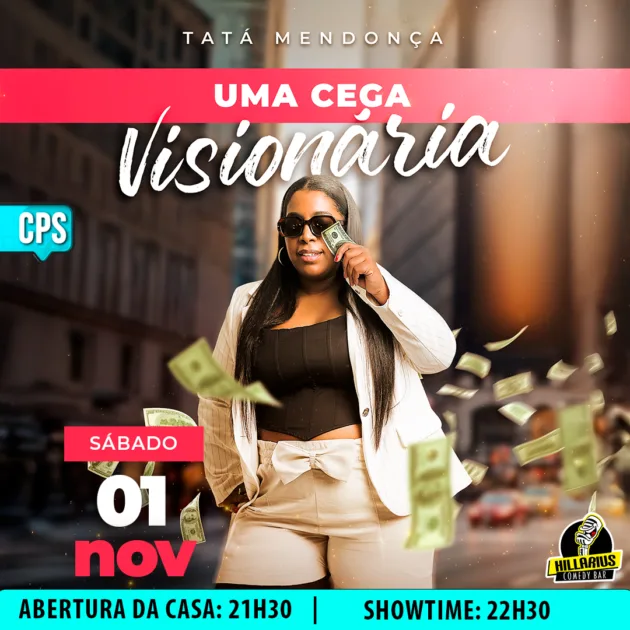 Tata Mendonça Campinas 01.Nov 21h30
