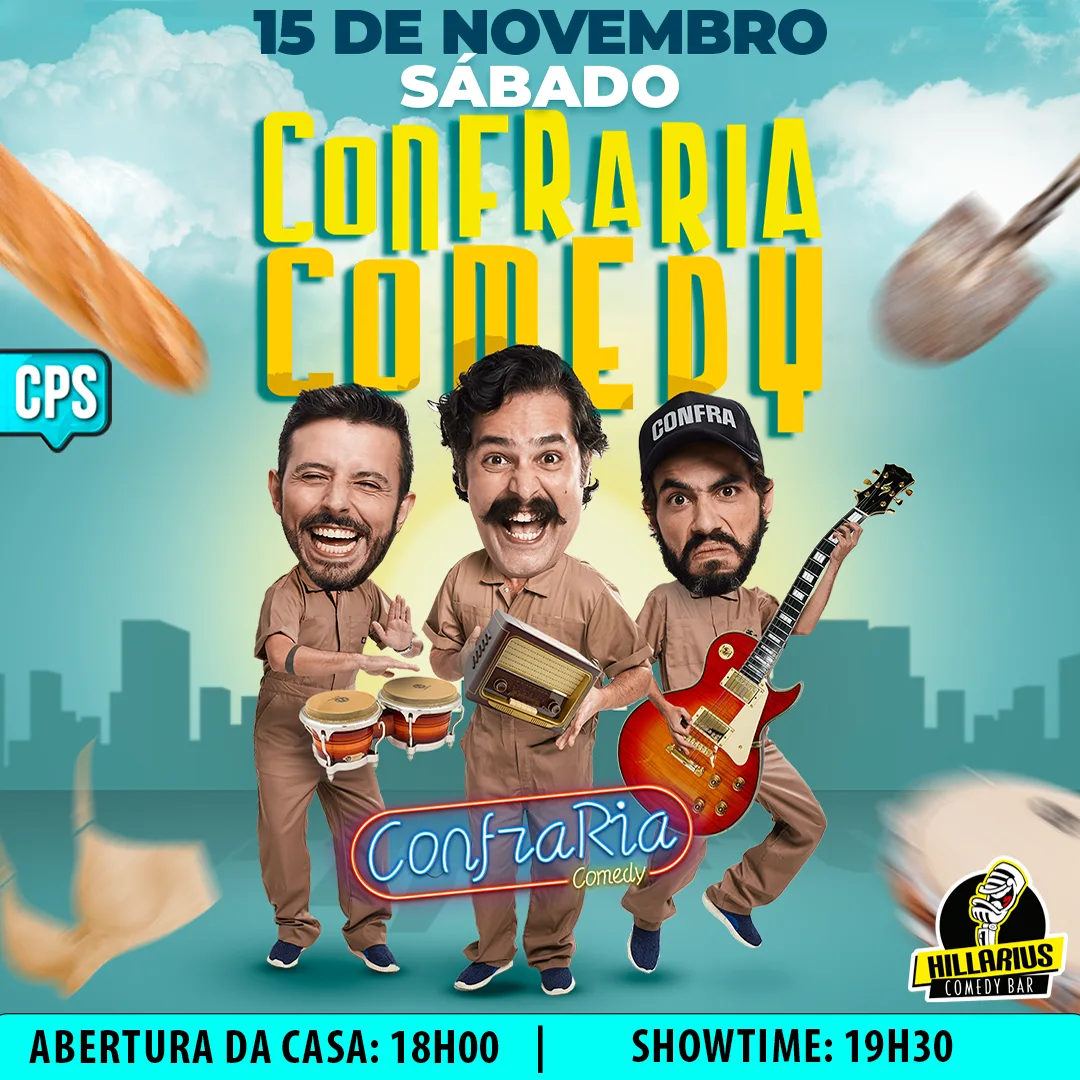 Confraria Comedy Campinas 15.Nov 18h00
