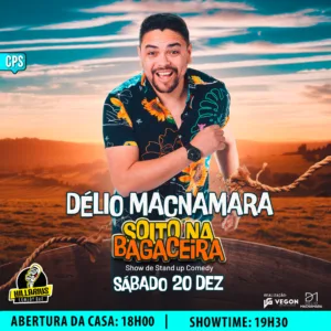 Delio Macnamara  Campinas 20.Dez 18h00
