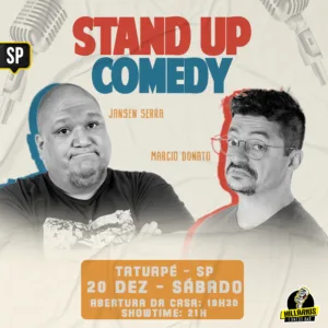Jansen Serra e Marcio Donato SP 20.Dez 19h30