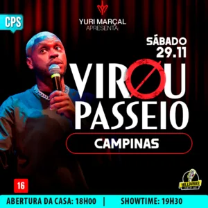 Yuri Marçal Campinas 29.Nov 18h00
