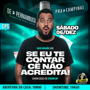 Luiz Paixão Campinas 06.Dez 18h00