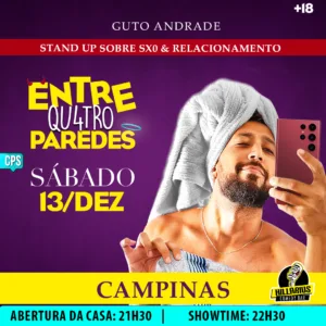 Guto Andrade Campinas 13.Dez 21h30
