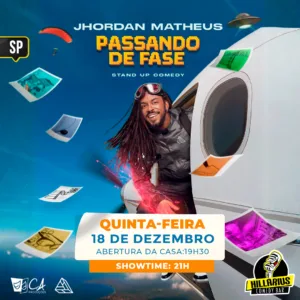 Jhordan Matheus SP 18.Dez 19h30