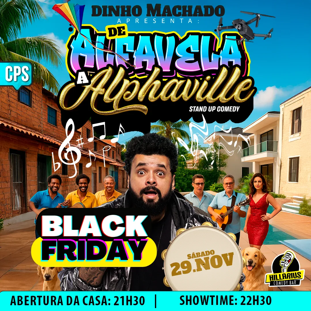 Black Friday:: Dinho Machado Campinas 29.Nov 21h30