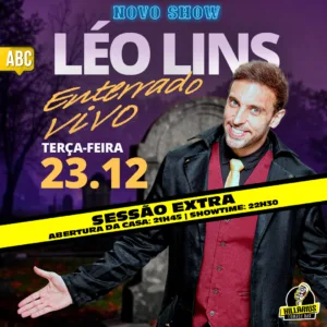 SESSAO EXTRA:: Leo Lins ABC 23.Dez 21h45