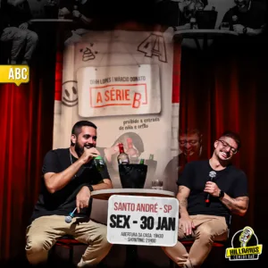 Dihh Lopes e Marcio Donato  ABC 30.Jan 19h30