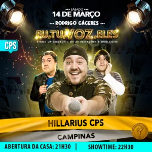 Rodrigo Cáceres Campinas 14.Mar 21h30