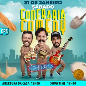 Confraria Comedy Campinas 31.Jan 18h00