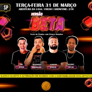 Versão Beta SP 31.Mar 19h30