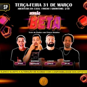 Versão Beta SP 31.Mar 19h30