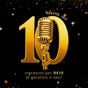 Show de 10:: Joao valio, Daniel murilo, e Thiago paladin VP 04.Abr 19h30