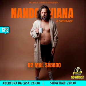 Nando Viana Campinas 02.Mai 21h30