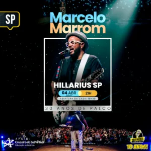 Marcelo Marrom SP 04.Abr 19h30