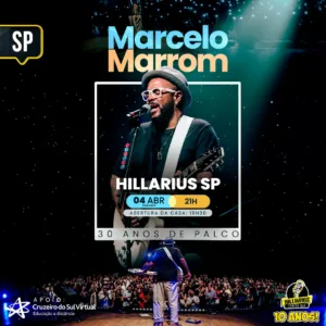 Marcelo Marrom SP 04.Abr 19h30