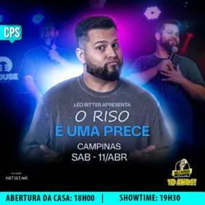 Leo Ritter Campinas 11.Abr 18h00