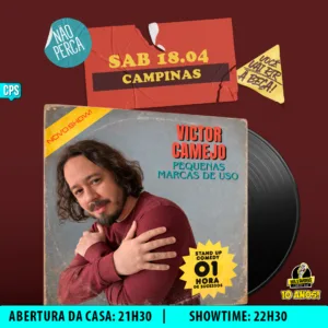 Victor Camejo Campinas 18.Abr 21h30