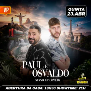 Paul Cabanes e Osvaldo Barros  VP 23.Abr 19h30